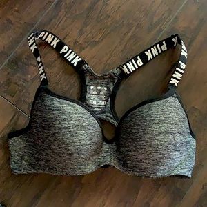 PINK Victoria’s Secret Padded Push Up Sports Bra